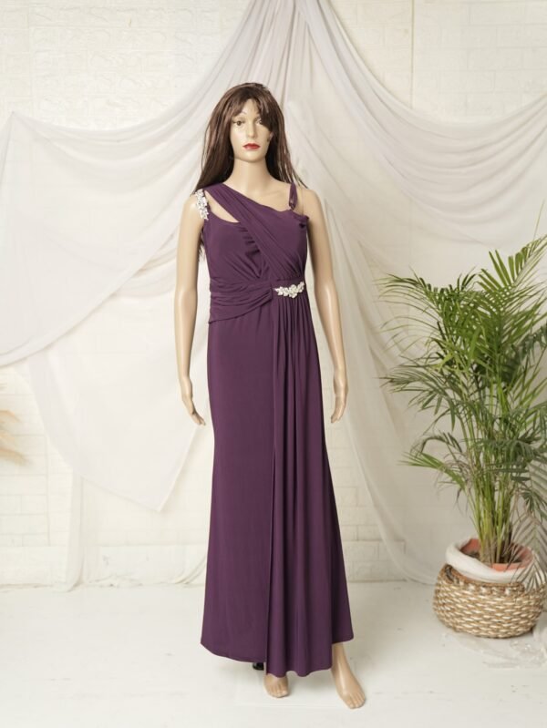 Women Long Dress- Purple