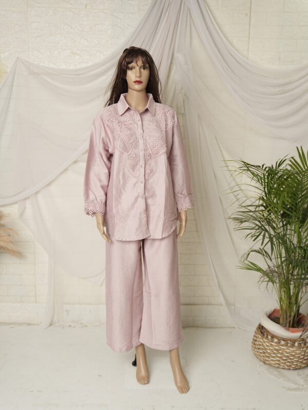 Embroidered Full Sleeve Coords